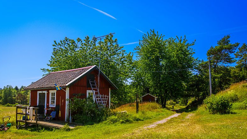 hyr stuga sverige skärgården trästuga stuga uthyres